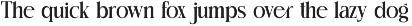 Thank Elegant Serif Font preview