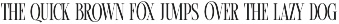 Thores Contrast Serif Font preview