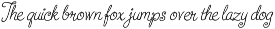 Senja Jingga Romantic Calligraphic preview