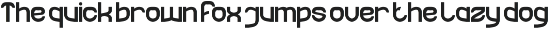 The Rain font preview