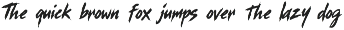 AMAZING RANGER – Brush Display Font preview