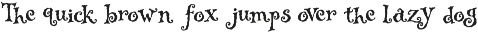 Curlicues Kooky Display Font preview