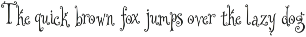 Garden Got In Tendril Display Font preview