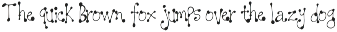 Hold That Note Dotted Display Font preview