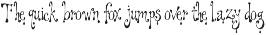 Nightmilk Melting Display Font preview