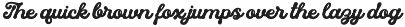 Gesture - Bold Script Font preview