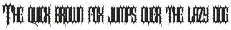 Morvakh - Death Metal Font preview