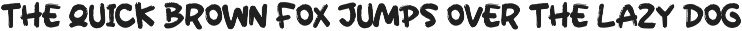 Rough City Markers Bold Brush Font preview
