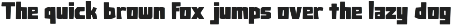 Gravist Core Blocky Display Font preview