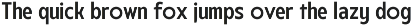 Piccole Font preview