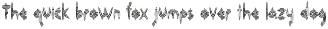 Hypnodot Optical Dot Display Font preview