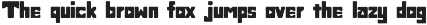 Gigaform Modular Arcade Display Font preview