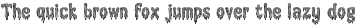 Synesthesia Striped Psychedelic Font preview