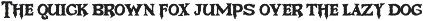 Moope Font preview