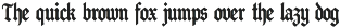 Frostvane — Bold Gothic Blackletter preview