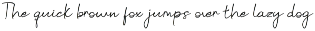Alisar Modern Script Font preview