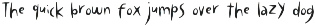 Lambos font preview