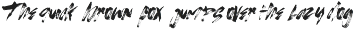 Hypebeast | Raw Brush Font preview