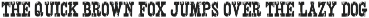 Old West Rebel - Grunge Vintage font font preview