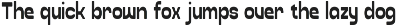 Bold Condensed Sans Font - Roejak preview