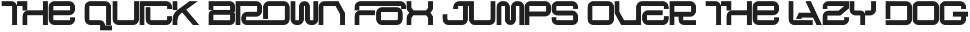 Coastal Blocks - Futuristic Font preview
