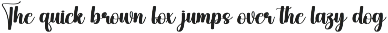 Kamilla | Script Font preview