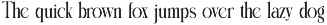 Rumiga Elegant Serif Font preview