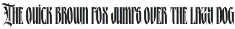 Anakfonta Typeface preview