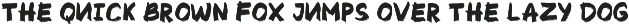 SPOOKYSAN | bold display font preview