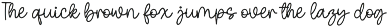 Good Vibes Only Duo Font preview
