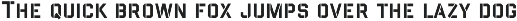 B-52 – A Military Style Font preview