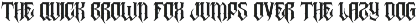 Renvor - Blackletter Font preview