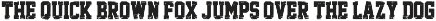 Sporty Block - Vintage Grunge font preview