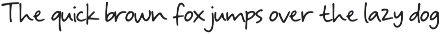 Roughly Yours Font preview