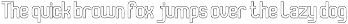 Scifi Experimental Font preview