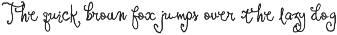 Antique Script Whimsical font preview