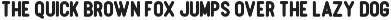 Merry Chunk - Chunky Font preview