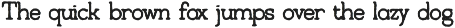 Typetopia Eroded Serif Typeface preview