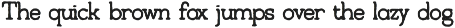 Typetopia Eroded Serif Typeface preview