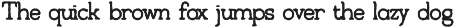 Typetopia Eroded Serif Typeface preview