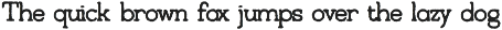 Typetopia Eroded Serif Typeface preview