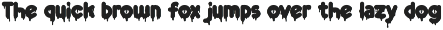 Melted Drop – Melting Color Font preview