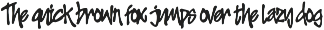 Lucky Saint a Handwriting Font font preview
