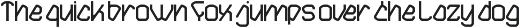 INTERDIMENSIONAL FONT preview