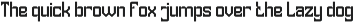 Universe Protector Font preview