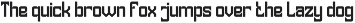 Universe Protector Font preview