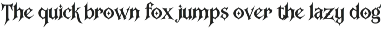 Neivak – Horror Gothic Display Font preview