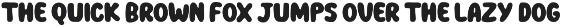 Bullet Stone – Bubble Display Font preview
