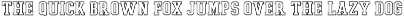 Shaoline - Outline font preview