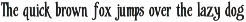 Unusual Decorative Display Serif preview